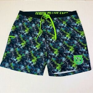 Dixxon Classic Car Graphic Board Shorts Size 42
